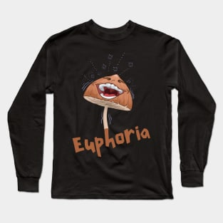 Euphoria mushroom Long Sleeve T-Shirt